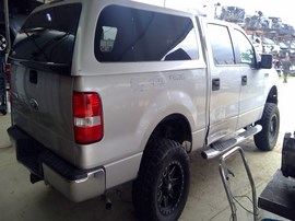 2006 FORD F150, SILVER, XLT MODEL, CREW CAB, 5.4L, 2WD,   F26357